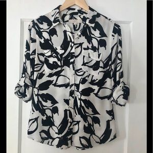 LOFT button down top- small